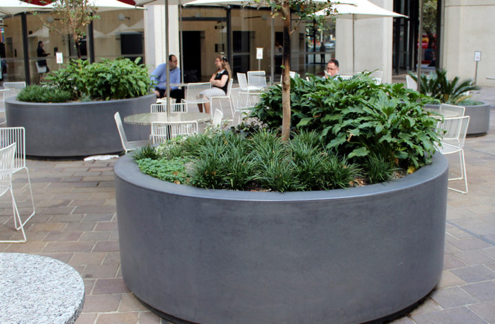 Quatro Pots Planters at Australia Square Sydney