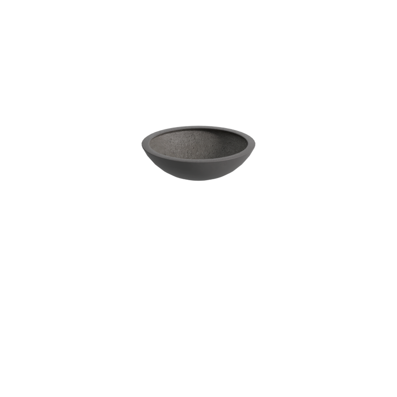 Quatro 600 Designer Bowl in Charcoal