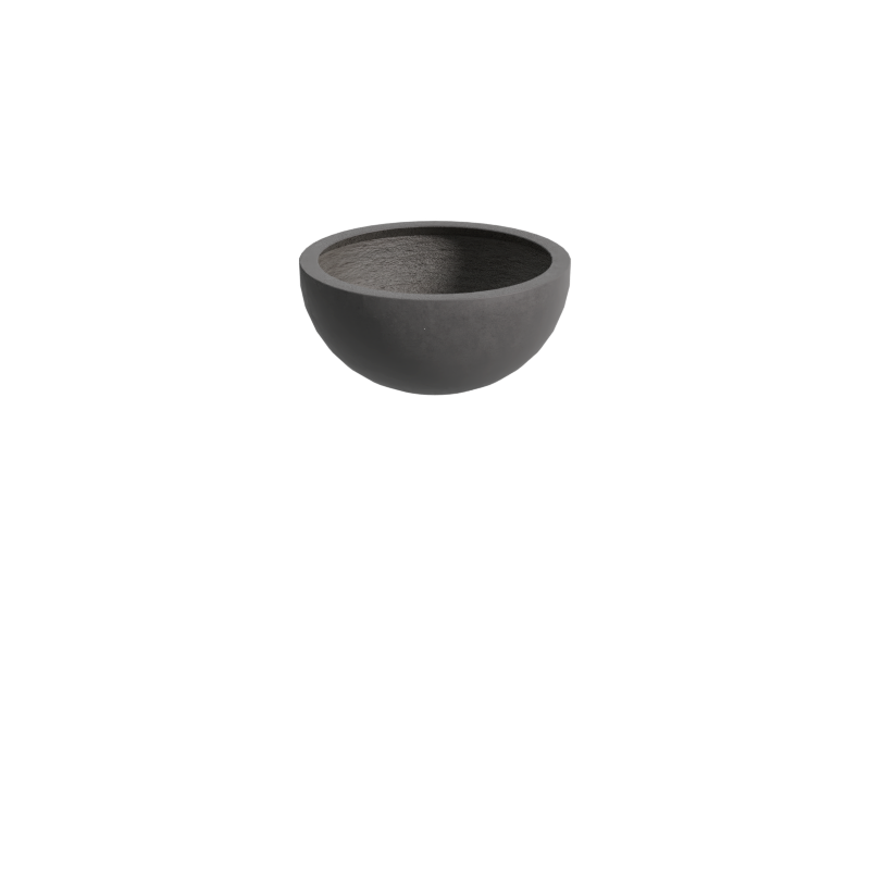 Quatro 650 Designer Bowl in Charcoal