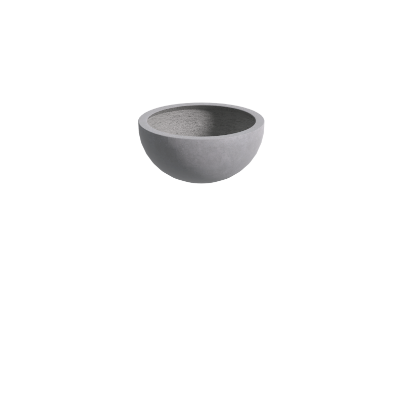 Quatro 650 Designer Bowl in Grey