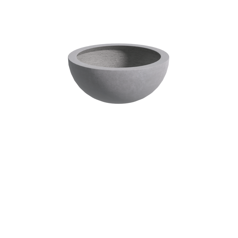 Quatro 900 Designer Bowl in Grey