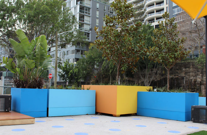 Quatro Planter boxes Barangaroo