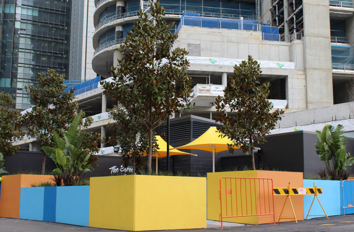 Quatro Planter boxes Barangaroo