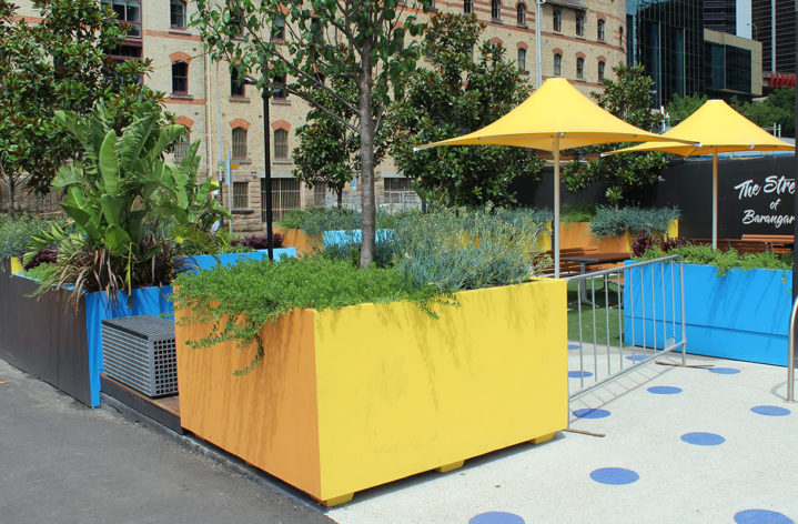 Quatro Planter boxes Barangaroo