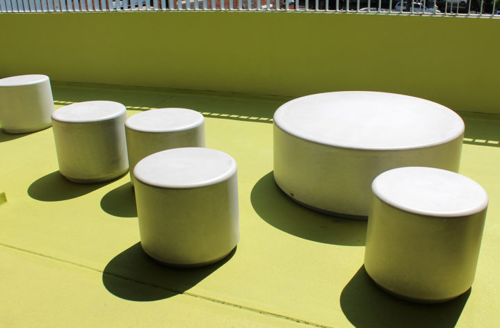 Quatro School Seating and Planters