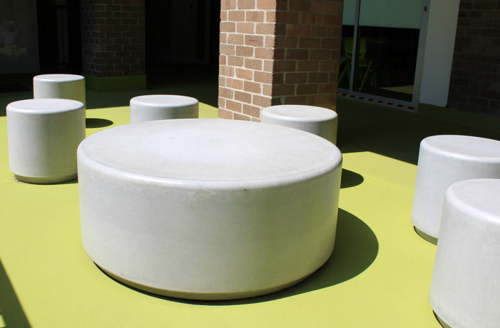 Quatro School Seating and Planters