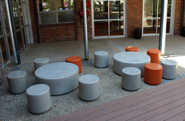 Quatro School Seating and Planters