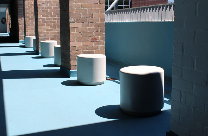 Quatro School Seating and Planters