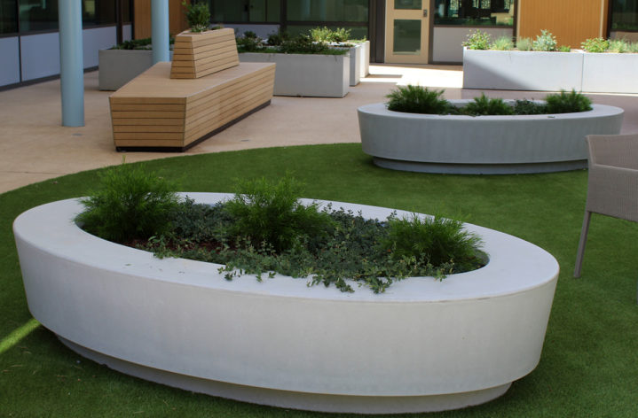 Quatro Design Planters Flinders Hospital