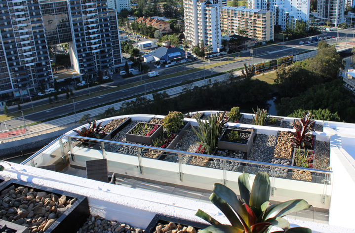 Custom Planter Boxes Rooftop Balcony