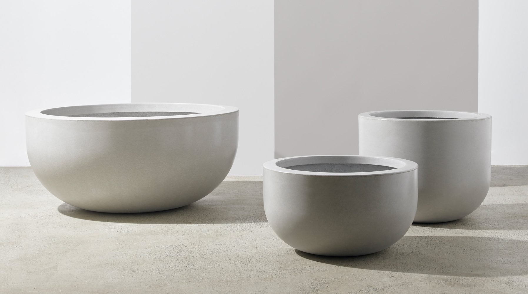 Quatro Design Bowl Planters