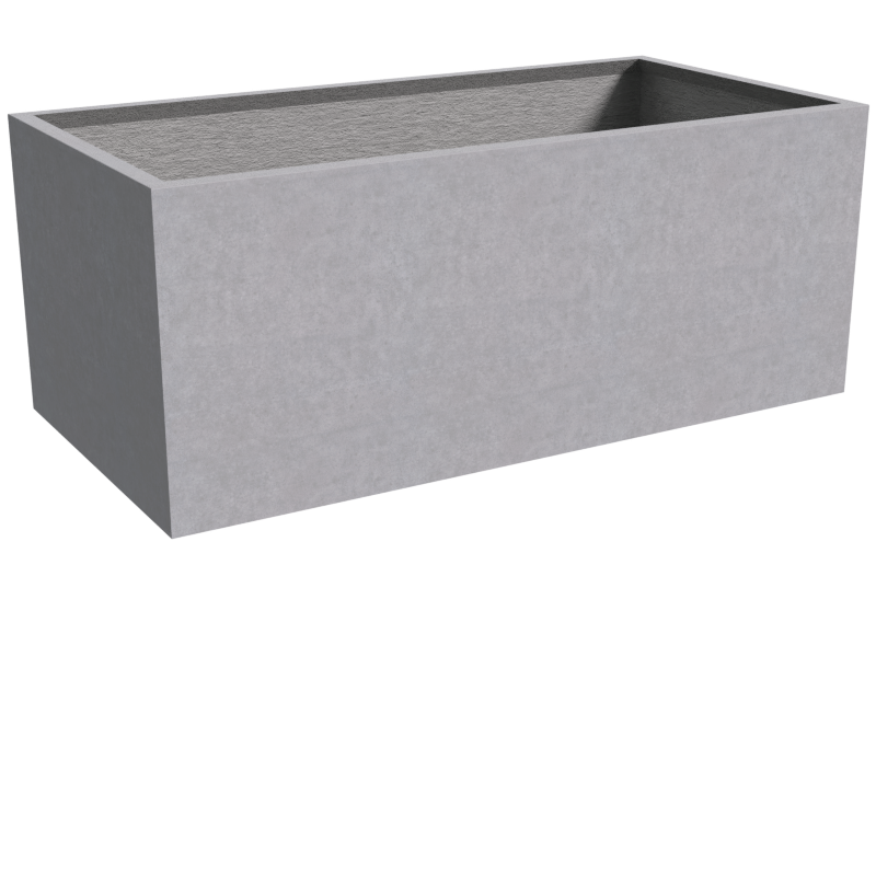 Quatro Design 2200 Planter Box in Grey