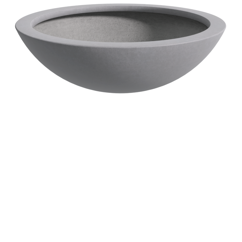 Quatro Design 2000 Designer Bowl in Grey