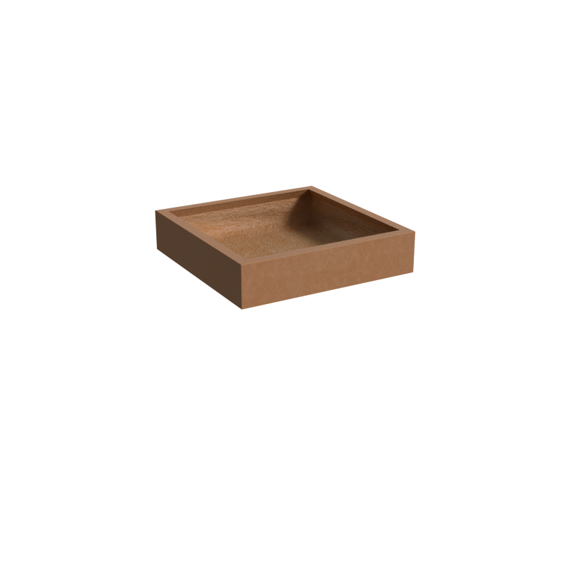 Quatro Design 900 Low Square Pond Planter Box in Kalgoorlie