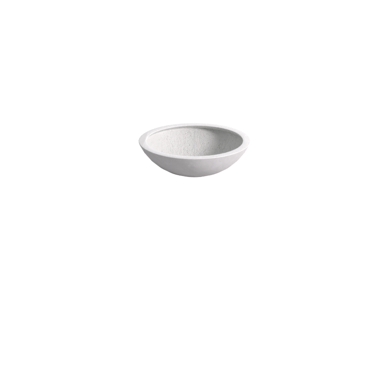 Quatro 600 Designer Bowl in White