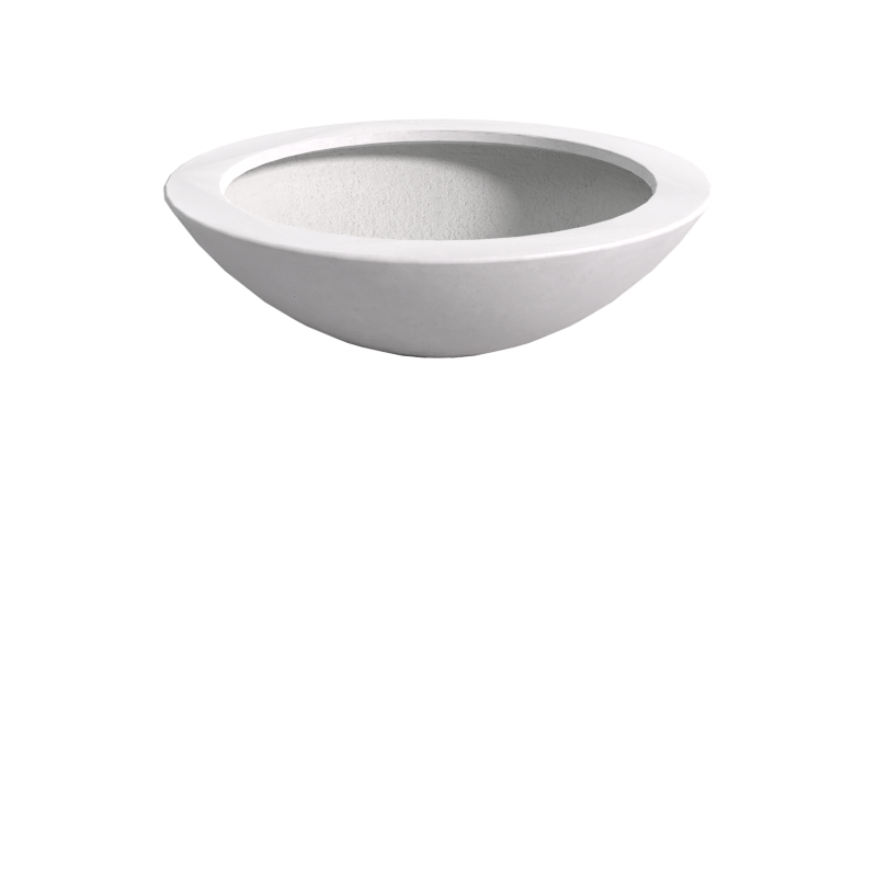 Quatro Design 1400 Designer Bowl in White