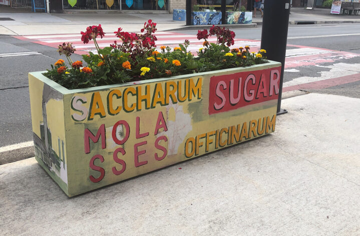 Pop Up Parklet with GRC Planters