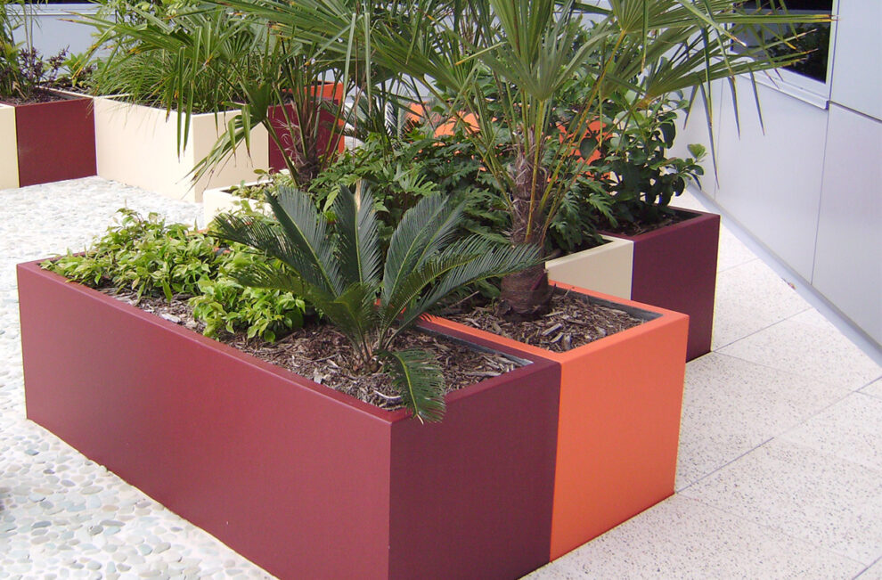 Modular Trough Planter Box