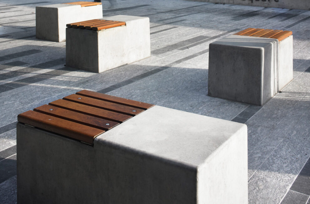 Modular seating - commercial street furniture